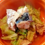 【糖質制限・節約】サバの水煮缶で♪白菜とサバ煮込み